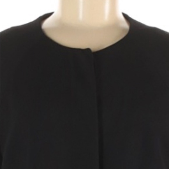 Estelle & Finn size 8 Vintage 90’s black A-line warm lined button up dress coat - Picture 4 of 13